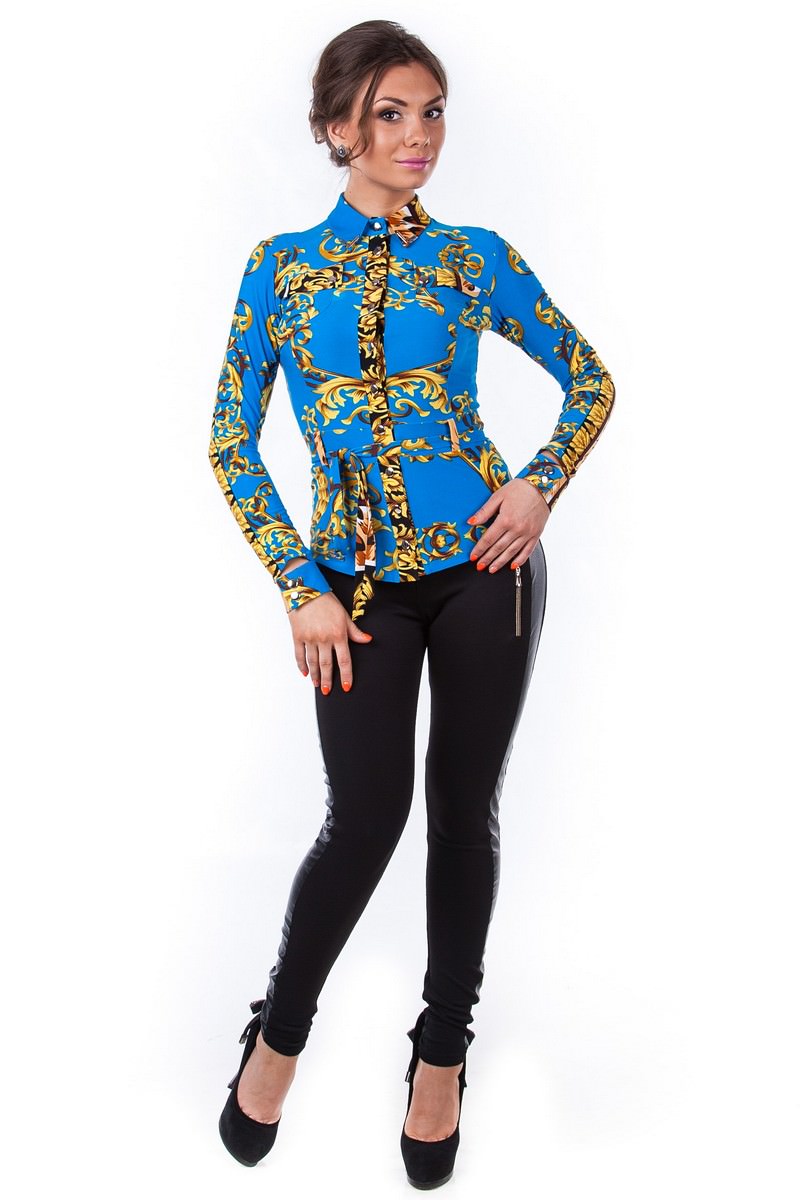 Модус стильная одежда для женщин Блуза Пэнни длинный рукав