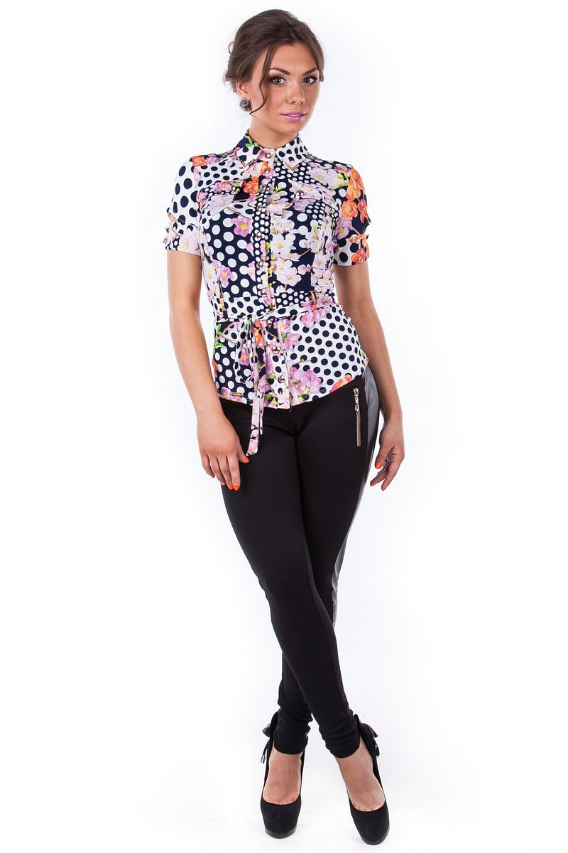 Модус качественная и стильная женская одежда Блуза Пэнни короткий рукав