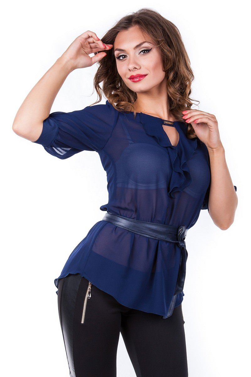 Блузки оптом от производителя Modus Блуза Лена креп