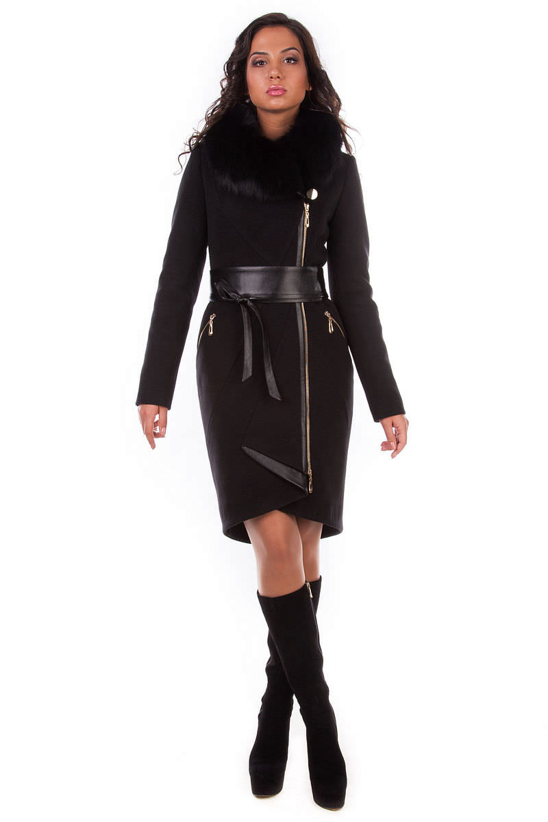 Женское пальто оптом от производителя Modus Пальто Коста Брава песец