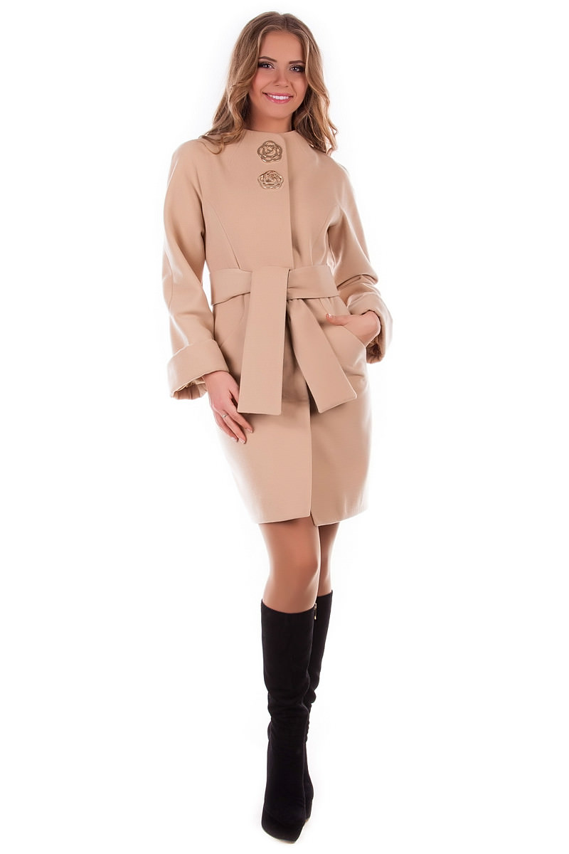 Купить оптом женское пальто недорого Пальто Мадрид 