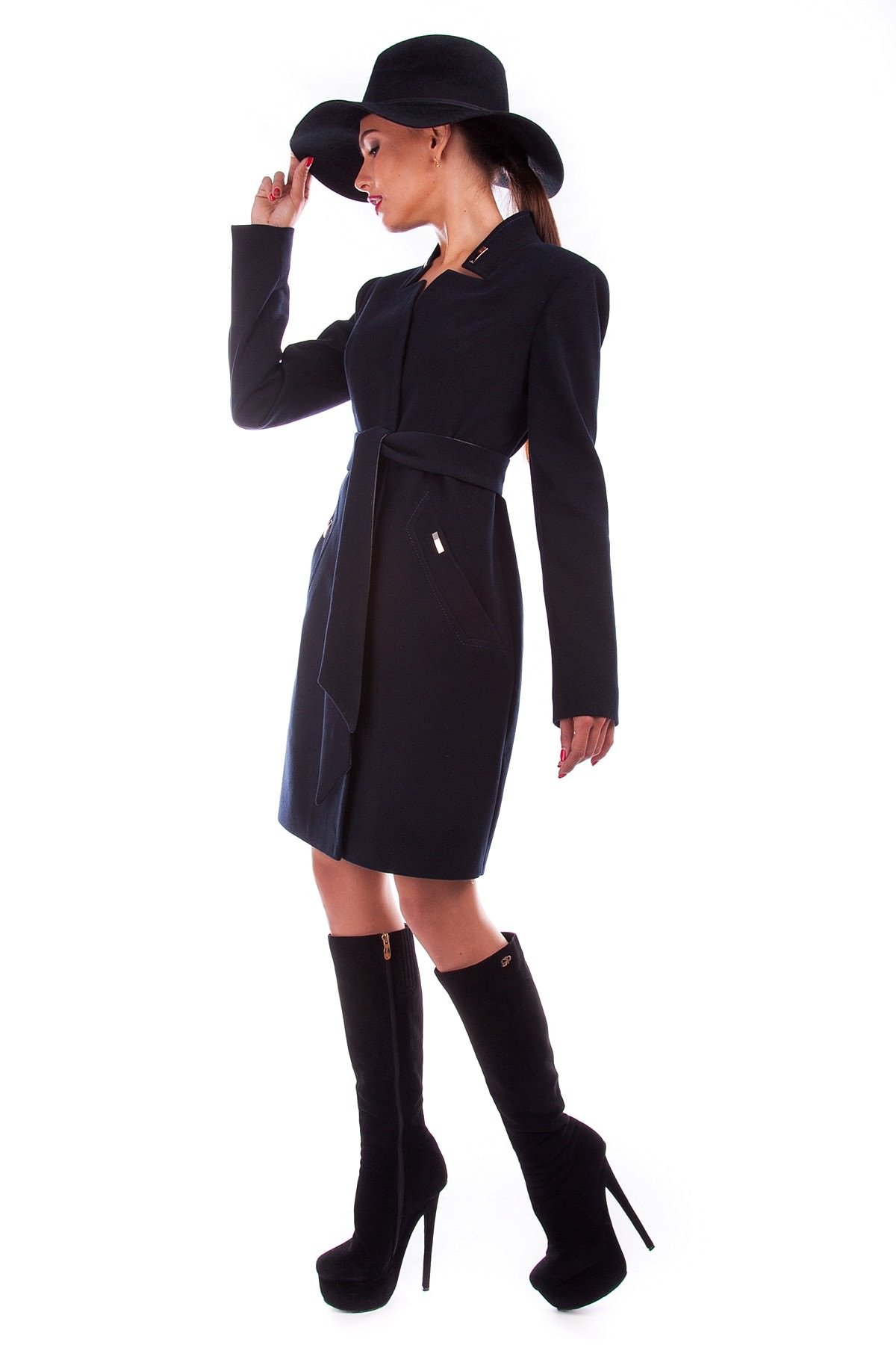 Купить оптом женское пальто у производителя Пальто Хейли турция 1