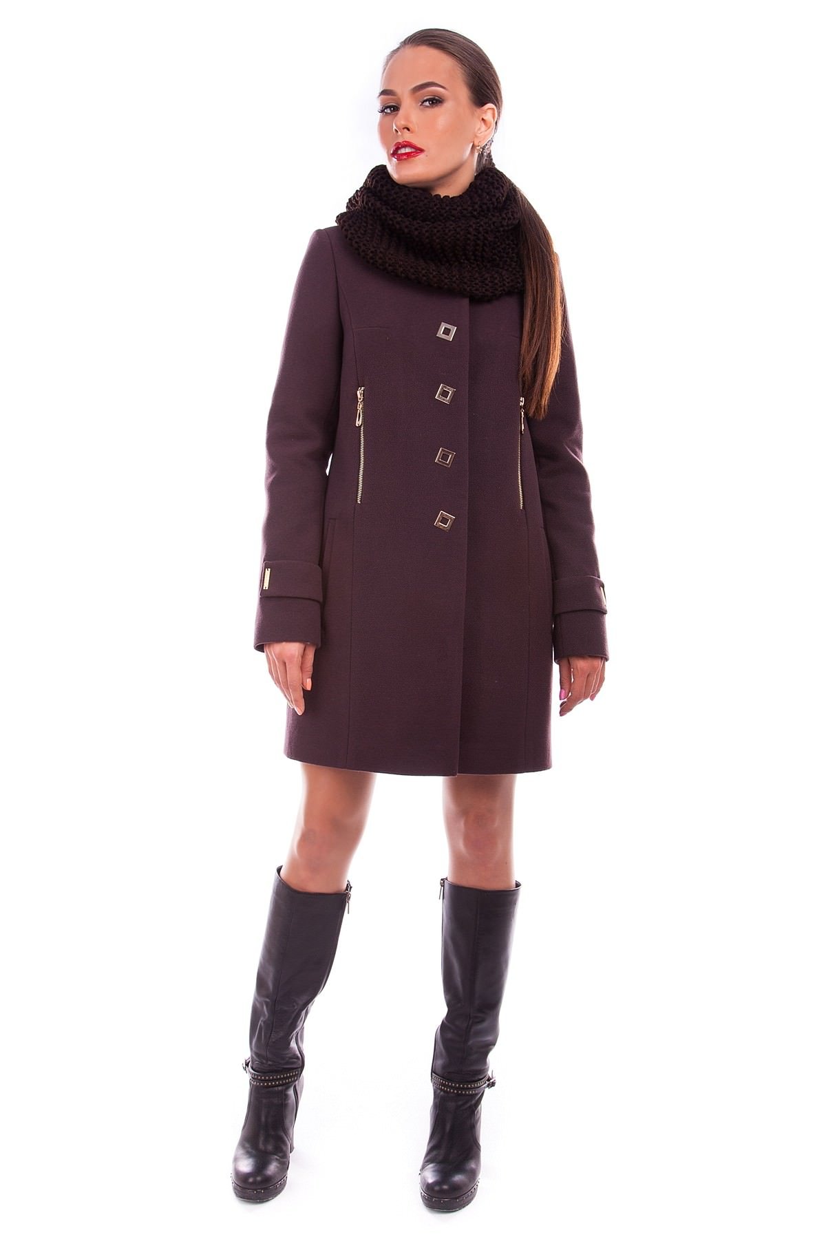 Женская одежда оптом от производителя Modus Пальто Палермо хомут зима
