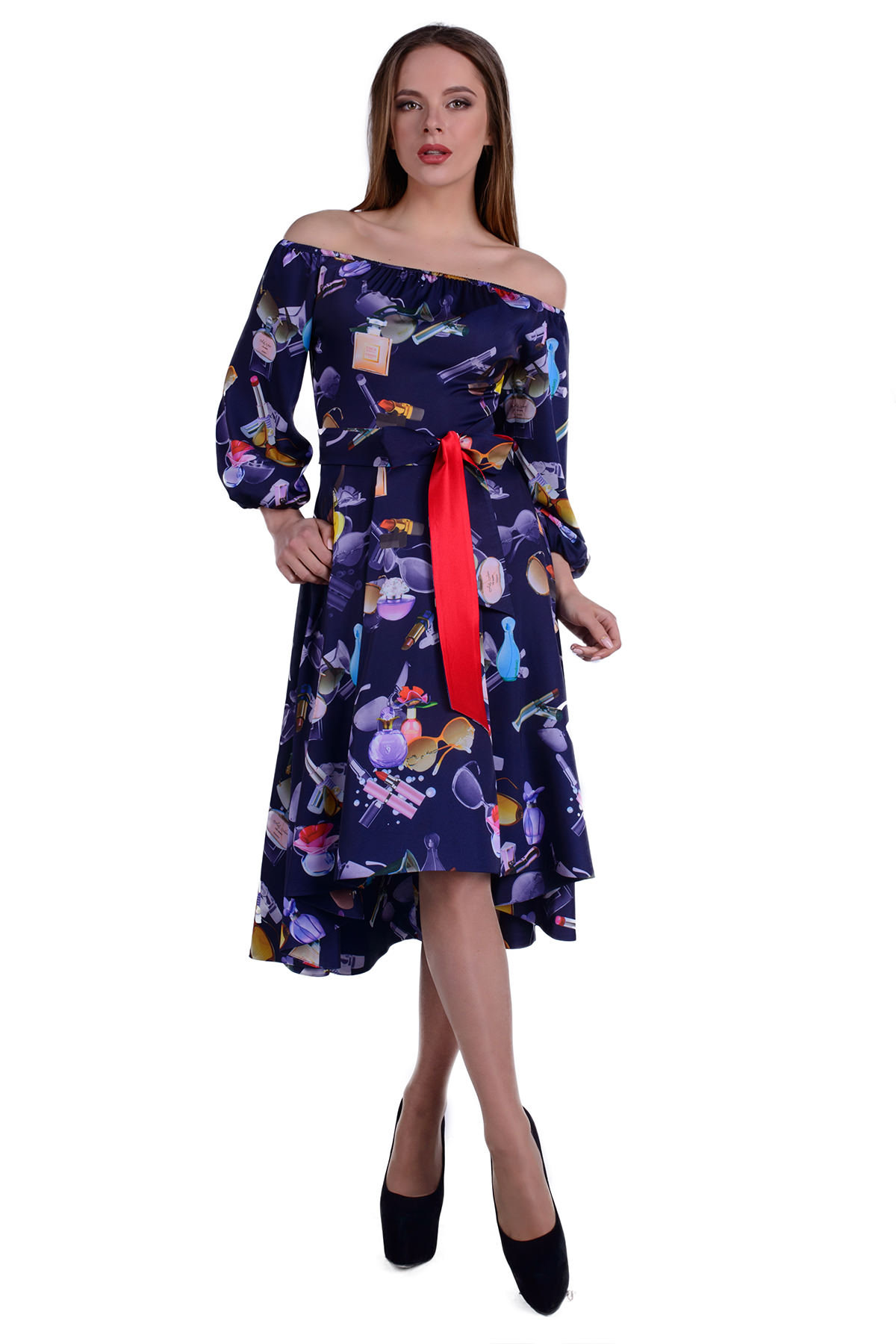 Купить оптом трикотажные платья в Украине Платье Мэрлин