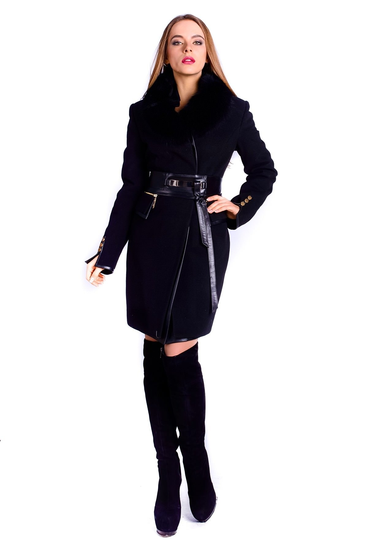 Купить оптом женское пальто недорого Пальто Аликанте зима