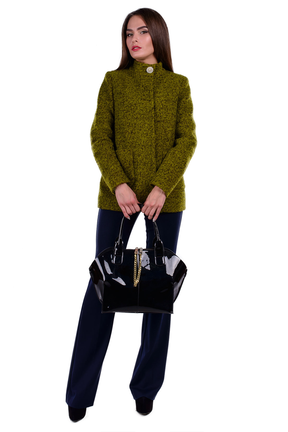Женское пальто оптом от Modus Пальто Мелини лайт букле крупное (70)