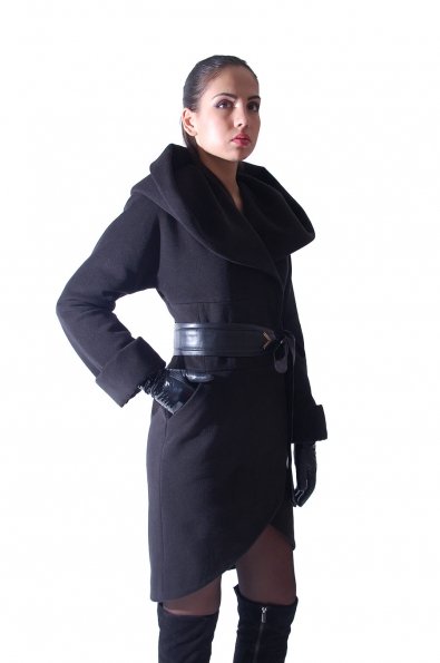 Пальто без меха Буэно Цвет: Черный
