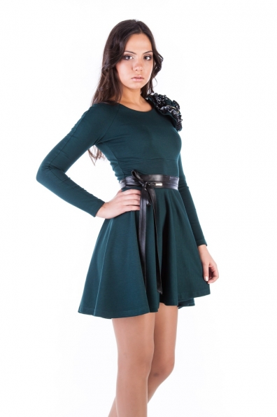 Платье Дейзи Цвет: Темный-зеленый