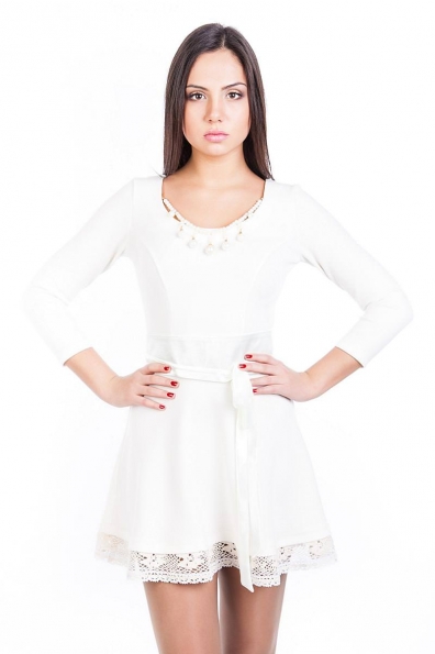 Платье Жасмин Цвет: Белый