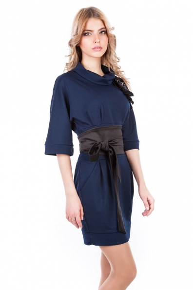 Платье Вассаби Цвет: Темно-синий
