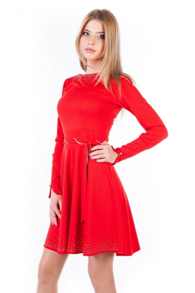 Платье Доларис Цвет: Красный