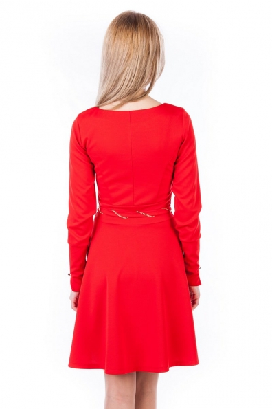 Платье Доларис Цвет: Красный