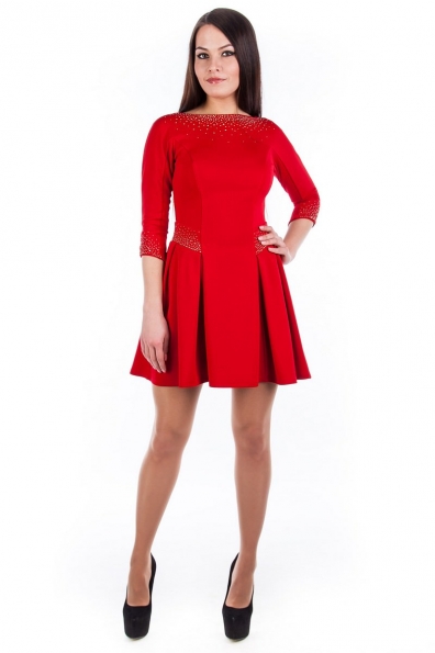 Платье Скарлет Цвет: Красный