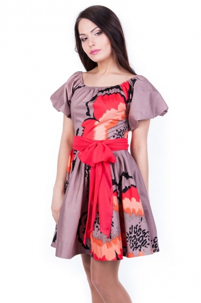 Платье Таша Цвет: Темно-бежевый