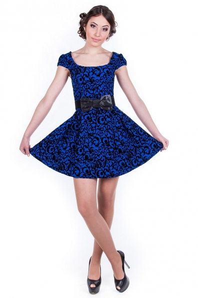 Платье Фелличита Цвет: Темно-синий