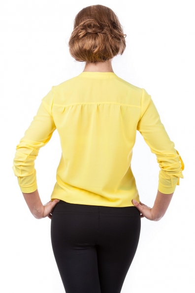 Блуза Кумир креп Цвет: Желтый 19