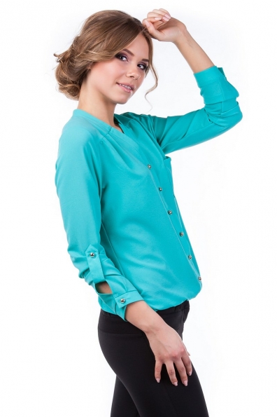 Блуза Кумир креп Цвет: Мята