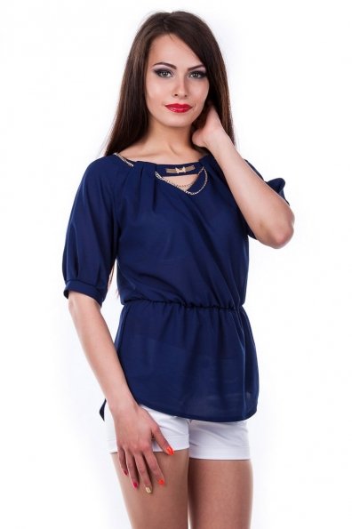 Блуза Woman Цвет: Темно-синий