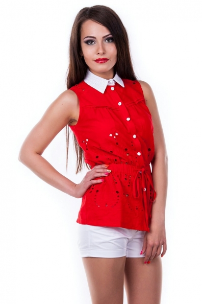 Блуза Аля Цвет: Красный