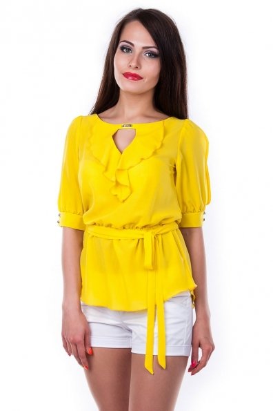 Блуза Лена Цвет: Желтый
