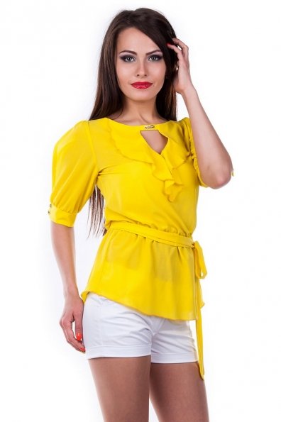 Блуза Лена Цвет: Желтый