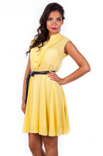 Платье Лоя Цвет: Желтый