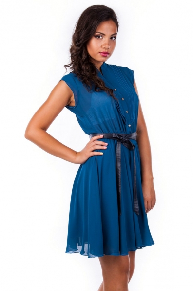 Платье Лоя Цвет: Синий мурена