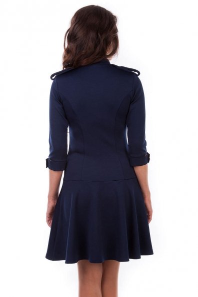 Платье Эмилия Цвет: Темно-синий