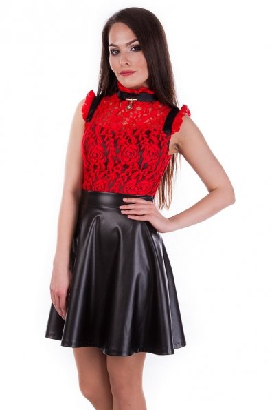 Платье Багира 3256 Цвет: Красный / черный