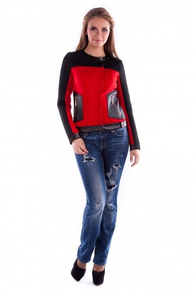 Куртка - Жакет Торнадо Цвет: Красный