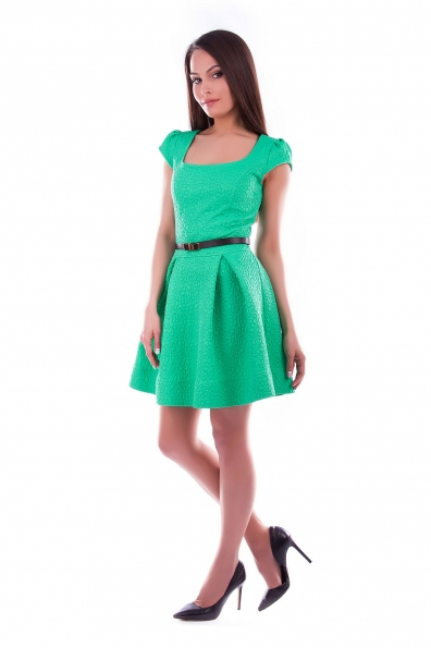 Платье Фелличита жаккард Цвет: Зеленый