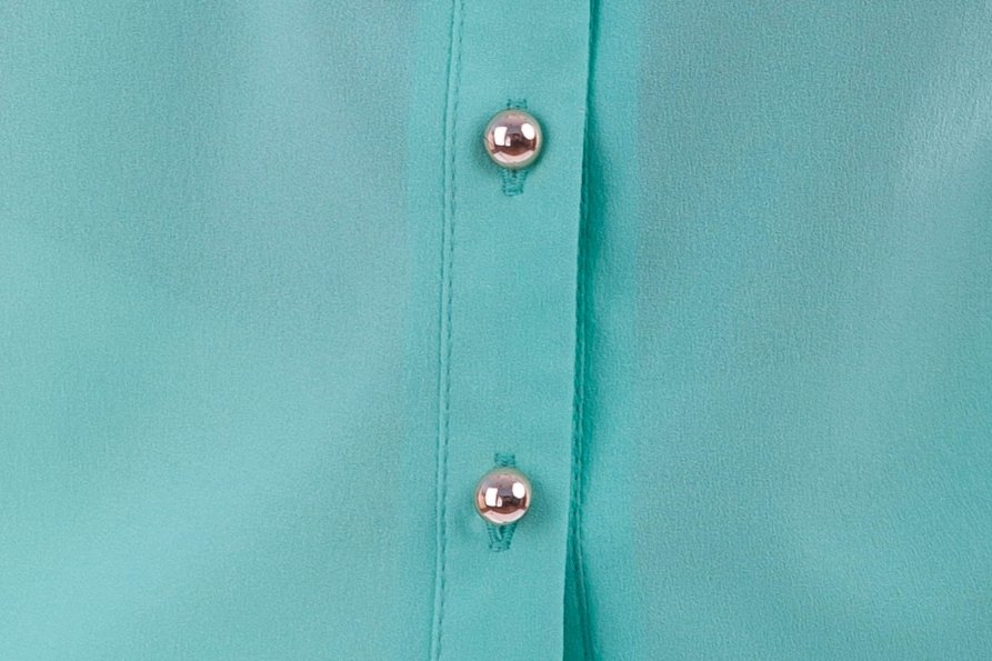Блуза Кумир креп короткий рукав Цвет: Мята 8