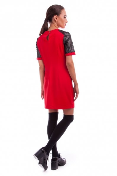 Платье Астер 3370 Цвет: Красный / черный