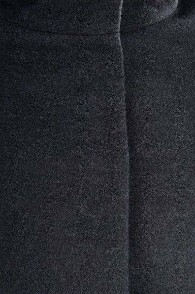 Пальто Тасмания хомут зима Цвет: Тёмно-серый