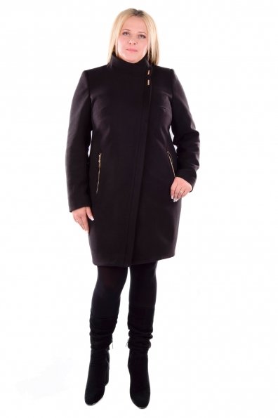 Пальто Donna зима Эльпассо 4516 Цвет: Черный