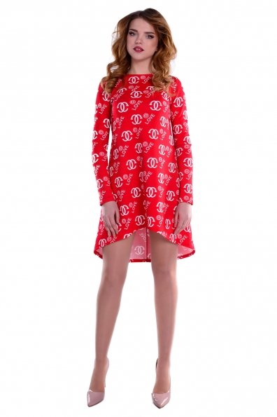 Платье Варна Chanel Цвет: Красный Love