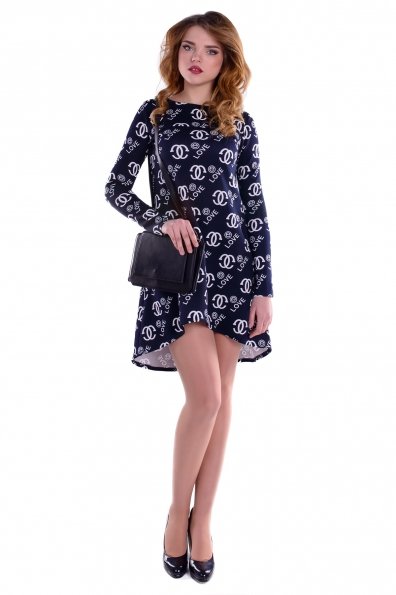 Платье Варна Chanel Цвет: Темно синий Love
