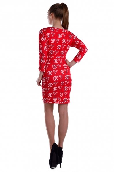 Платье Бирма лайт 4940 Цвет: Красный Love
