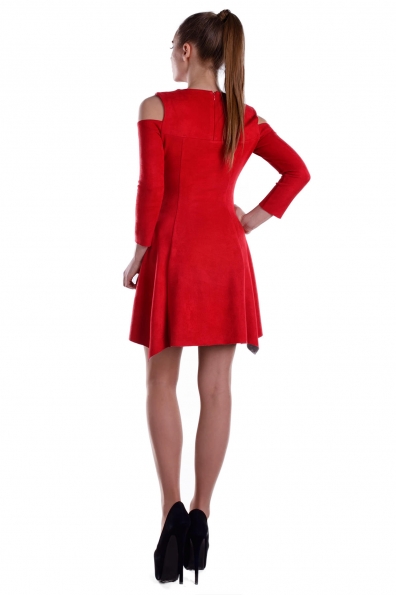Платье Зефир Цвет: Красный  5