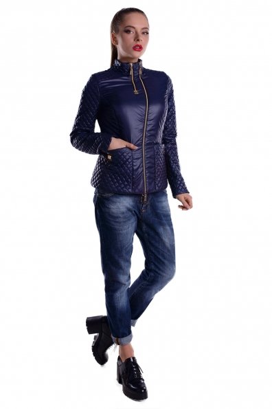 Куртка Терни 4918 Цвет: Тёмно-синий