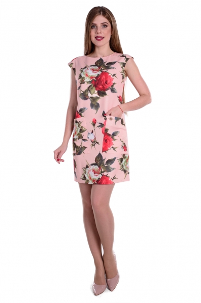 Купити \"Платье \"Виларго лайт принт костюмная ткань\"\" оптом в Україні ...