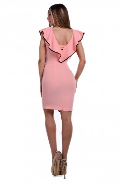 Платье Ферреро костюмка креп Цвет: Персик