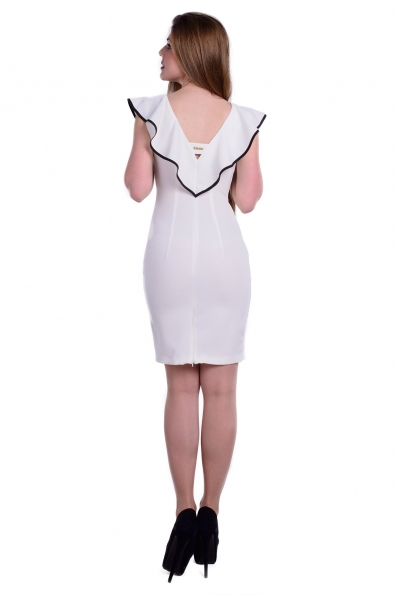Платье Ферреро костюмка креп Цвет: Молоко
