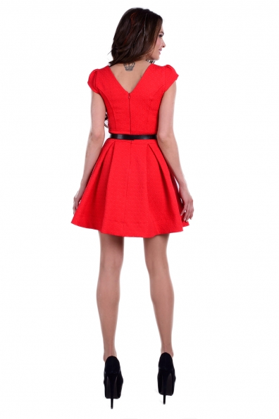 Платье Фелличита жаккард Цвет: Красный