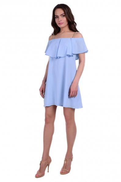 Платье Восток 0339 Цвет: Голубой