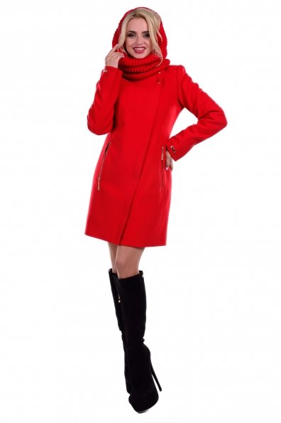 Пальто зима Эльпассо 4538 Цвет: Красный