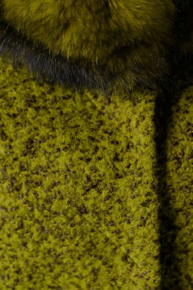 Пальто зима Сплит 0581 Цвет: Зеленый 62