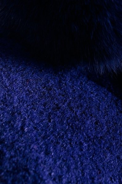 Пальто Луара 0572 Цвет: Тёмно-синий