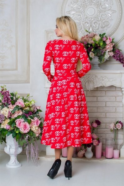 Платье Карен лайт 4938 Цвет: Красный Love