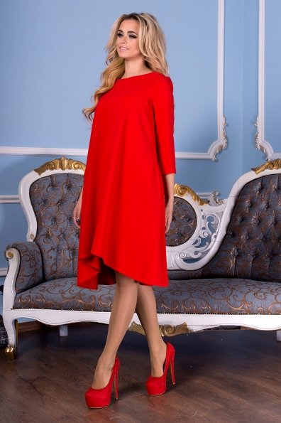 Платье Бирсен 759 Цвет: Красный